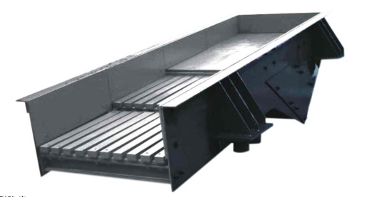 Alimentador de vibração 500 TPH Tray Feeder Quarry Hopper ZSW da série vibratório de 30KW