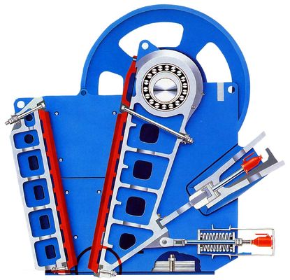 Máquina Britadora de Mandíbula Primária de Uma Alternância por Gravidade V