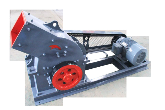 Motor de C.A. de pedra do triturador 30 TPH 1150x1275x1240mm da rocha do martelo