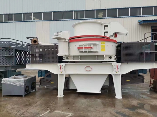 Triturador de impacto vertical VSI5X7615 do eixo de 650 TPH, pedra 220Kw que dá forma à máquina