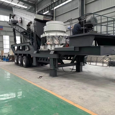 Máquina de esmagamento portátil da construção do triturador da planta de PEW1100 300Kw na mineração e na pedreira