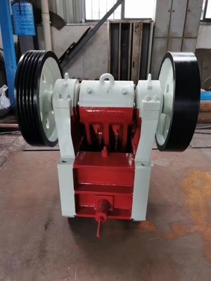 triturador PE250*400 da rocha da pequena escala da mineração da máquina 5-20 TPH do triturador de maxila 15Kw