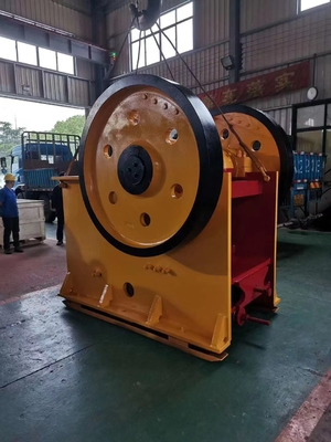 rocha pequena do granito 55Kw duro que esmaga branco amarelo da máquina PE500*750