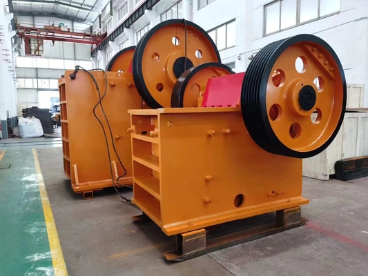 rocha pequena do granito 55Kw duro que esmaga branco amarelo da máquina PE500*750