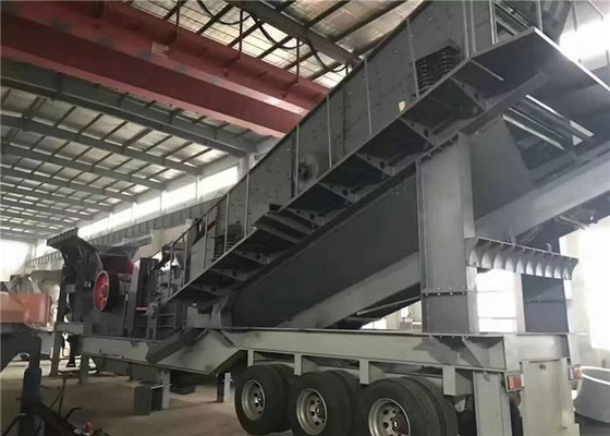 A seleção completa de 230 T/H e o esmagamento do minério de ferro 750×1060 do equipamento seguiram o triturador de impacto