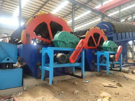 Máquina de lavar nova XSD2610 da areia da roda do manganês do projeto, minério de ferro que seleciona o equipamento