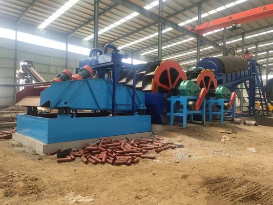 Máquina de lavar nova XSD2610 da areia da roda do manganês do projeto, minério de ferro que seleciona o equipamento