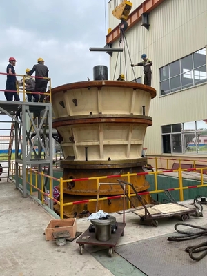 fabricante gyratory do triturador para a linha de esmagamento preliminar com capacidade 500-3000tph