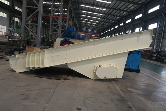 Máquina de vibração ZSW 1142 do alimentador de carvão da pedreira para a planta dos agregados