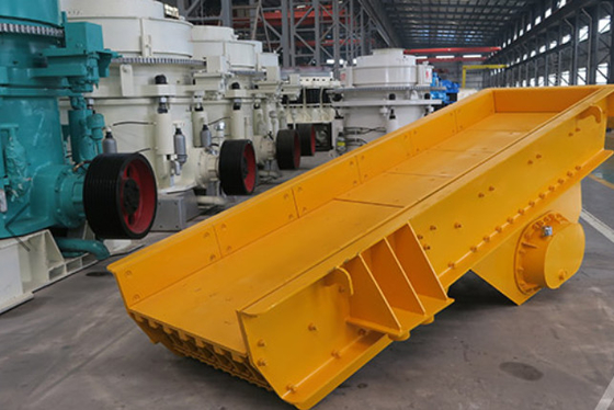 Alimentador vibratório linear de vibração do urso da pedreira do alimentador GZD490x110 da pedra de aço do manganês