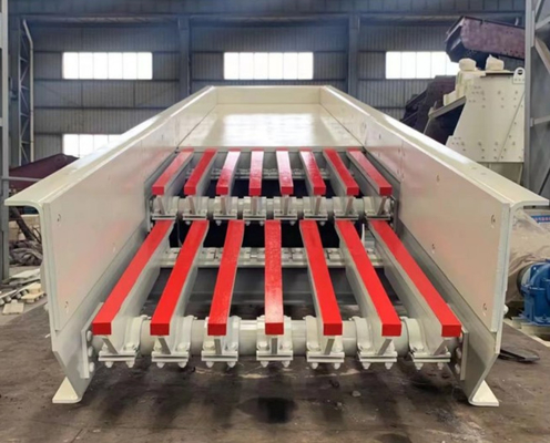 Máquina de vibração ZSW 1142 do alimentador de carvão da pedreira para a planta dos agregados