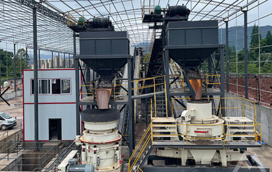 Capacidade 200-300 TPH M Sand Making Machine, equipamento de fábrica de tratamento da areia do silicone, fabricante dos trituradores do vsi