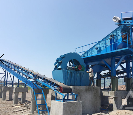 250 a areia da arruela da areia da roda da cubeta de TPH 60t/h parafusa a tela de vibração espiral do eixo excêntrico