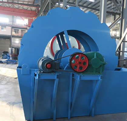máquina de Clay Bucket Mobile Sand Washing do solo da máquina 120 TPH da tela de vibração 15Kw