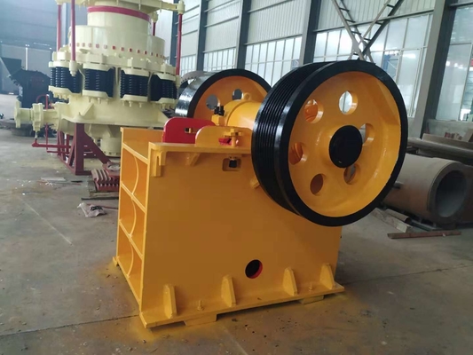 Máquina do triturador de maxila da areia de quartzo, equipamento fixo do triturador da mineração da rocha do conjunto completo