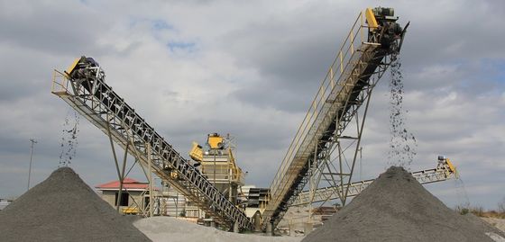 Correia Transportadora de Transferência para Carga e Descarga de Navios a Granel