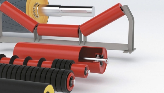mina de carvão Mini Conveyors portátil do transporte de correia de transferência de 20kw 80TPH PE200 PE500