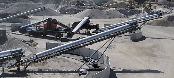 Fogo do óleo - pedreira resistente da mineração do cimento do transporte de correia posta 440V