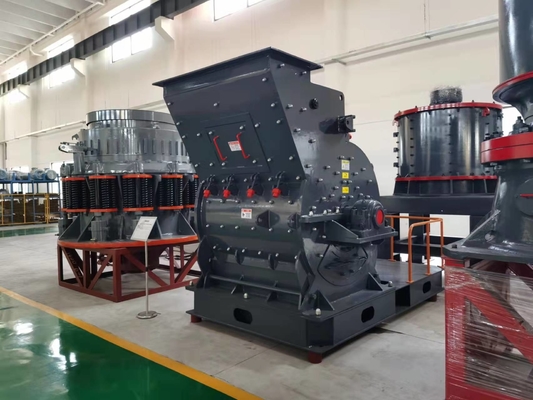 80-100 máquina do triturador de martelo da rocha do T/H para a construção de mineração da pedra da rocha da areia do metal